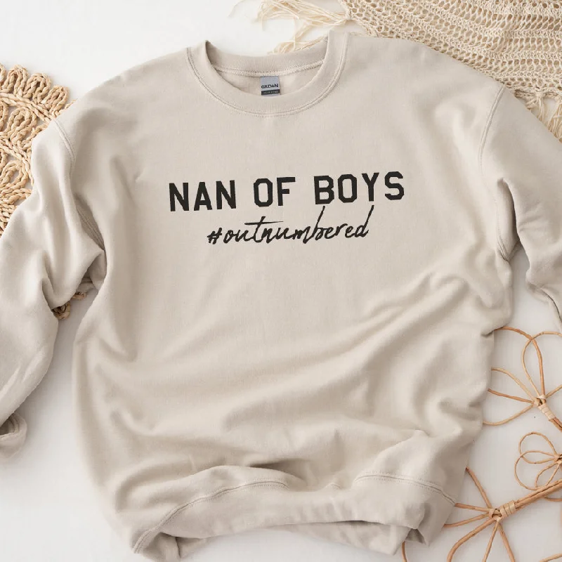 Nan Of Boys Outnumbered Sweatshirt Tailored