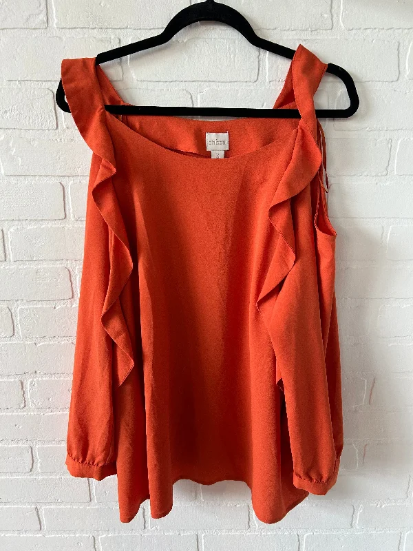 Top Long Sleeve By Chicos  Size: Xl Business