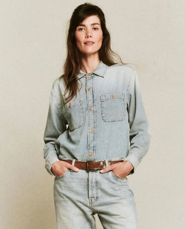 The Harbor Shirt. -- Asphalt Wash Laid