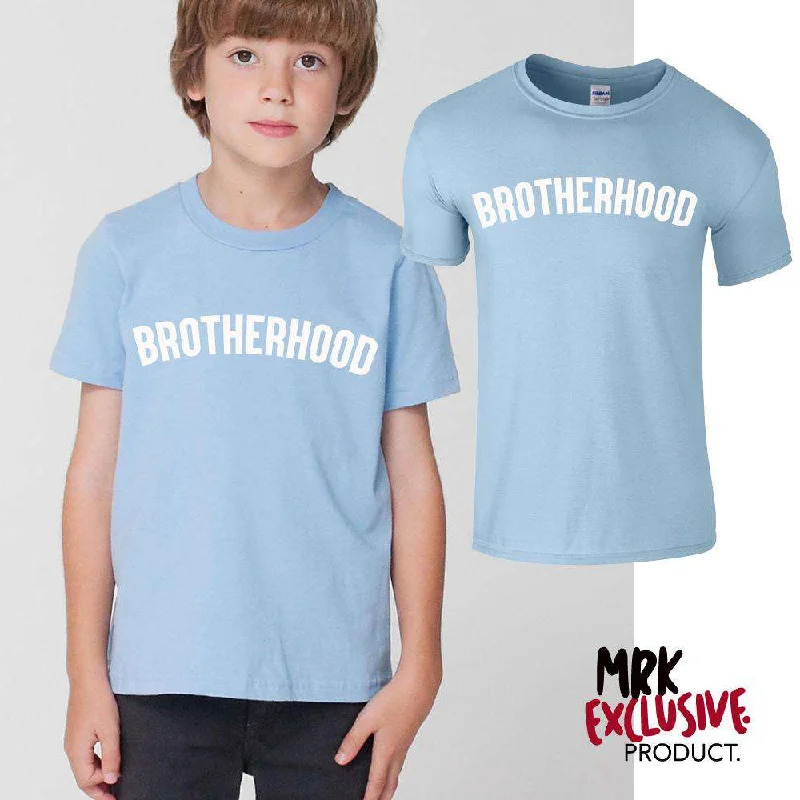 Brotherhood Pastel Blue Tees (1-13 Years) (MRK X) Lumberjack