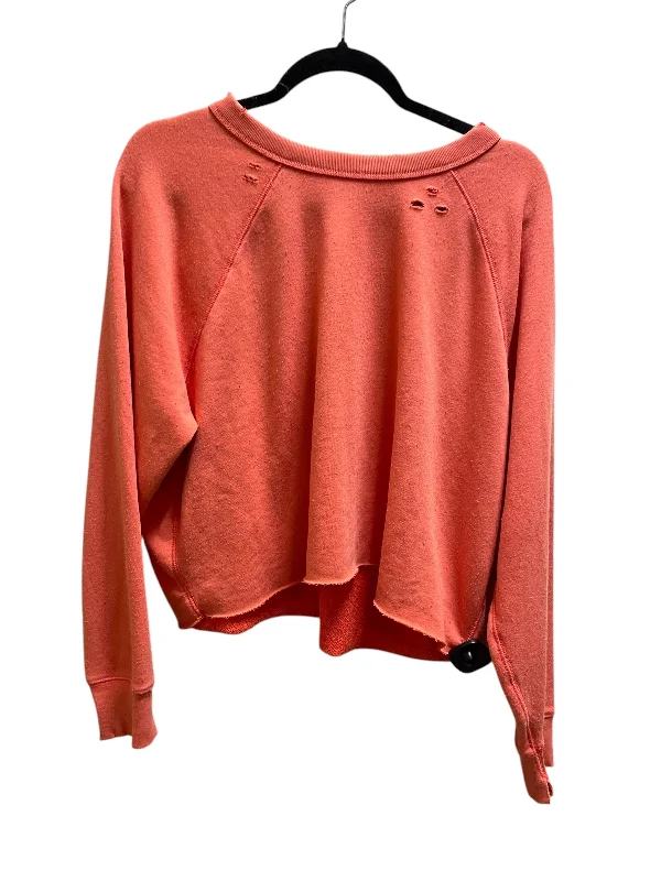 Sweatshirt Crewneck By Aerie In Pink, Size: M Trendy Men's Scandinavian
