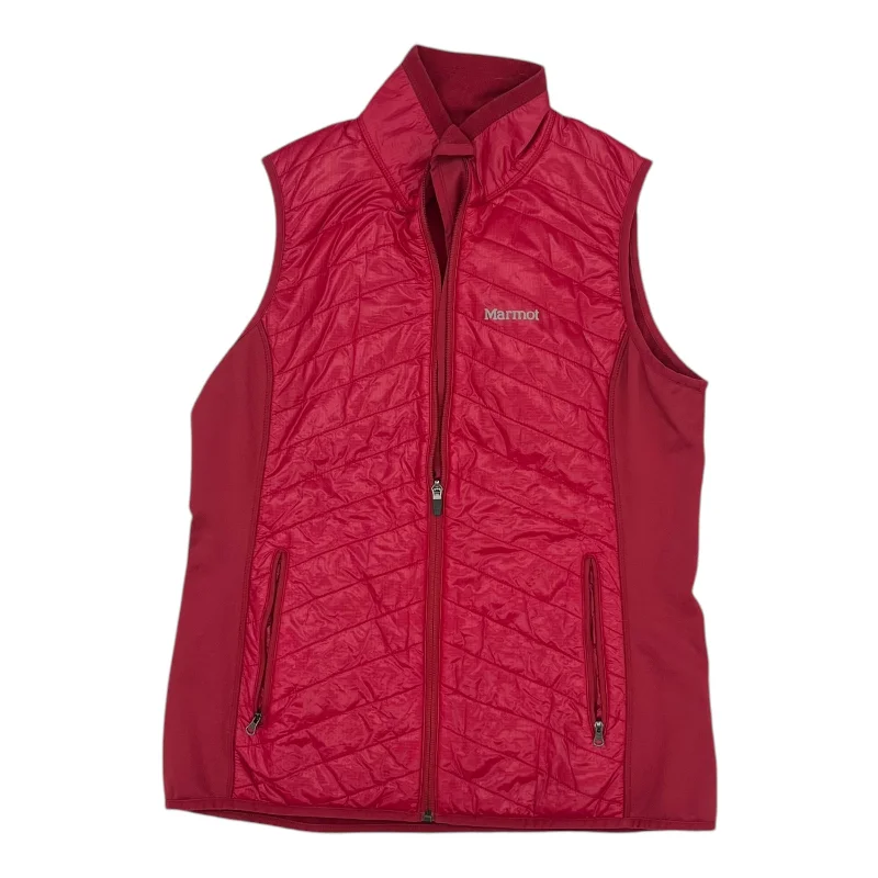 Vest Puffer & Quilted By Marmot In Red, Size:L Classic Men's Pin