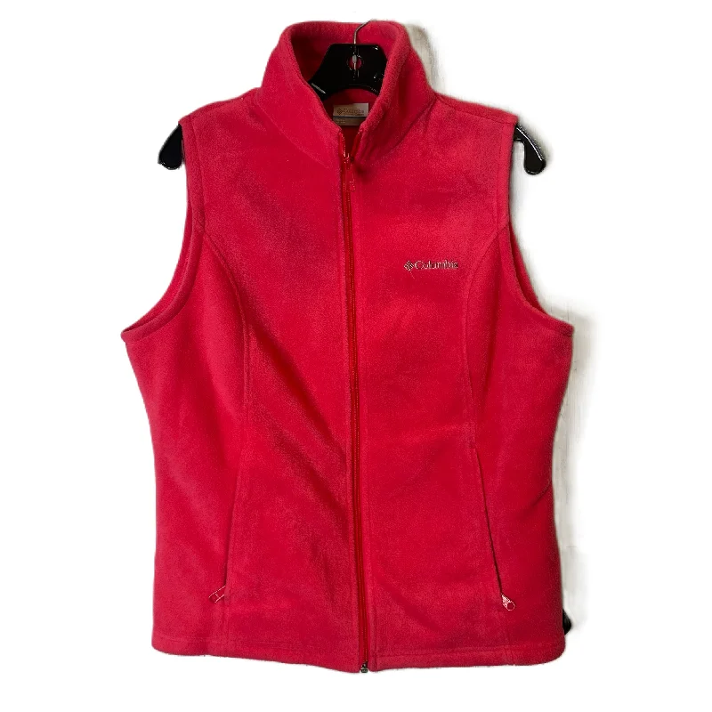 Vest Other By Columbia In Pink, Size: L Relaxed Men's Australian 
