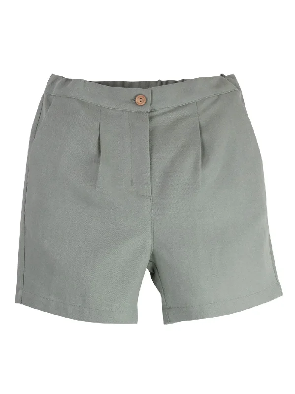 Green Chino Shorts Streetwear Style