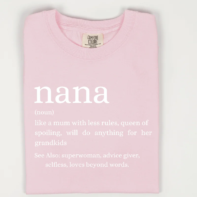 Modern NANA Definition T-Shirt Adventure