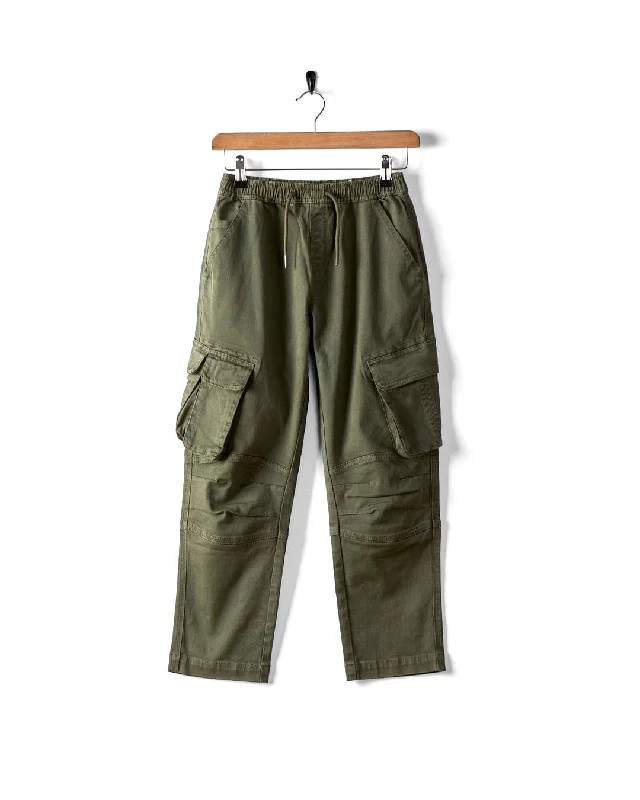 Bora Bora - Kids Trouser - Chino - Dark Green Vacation