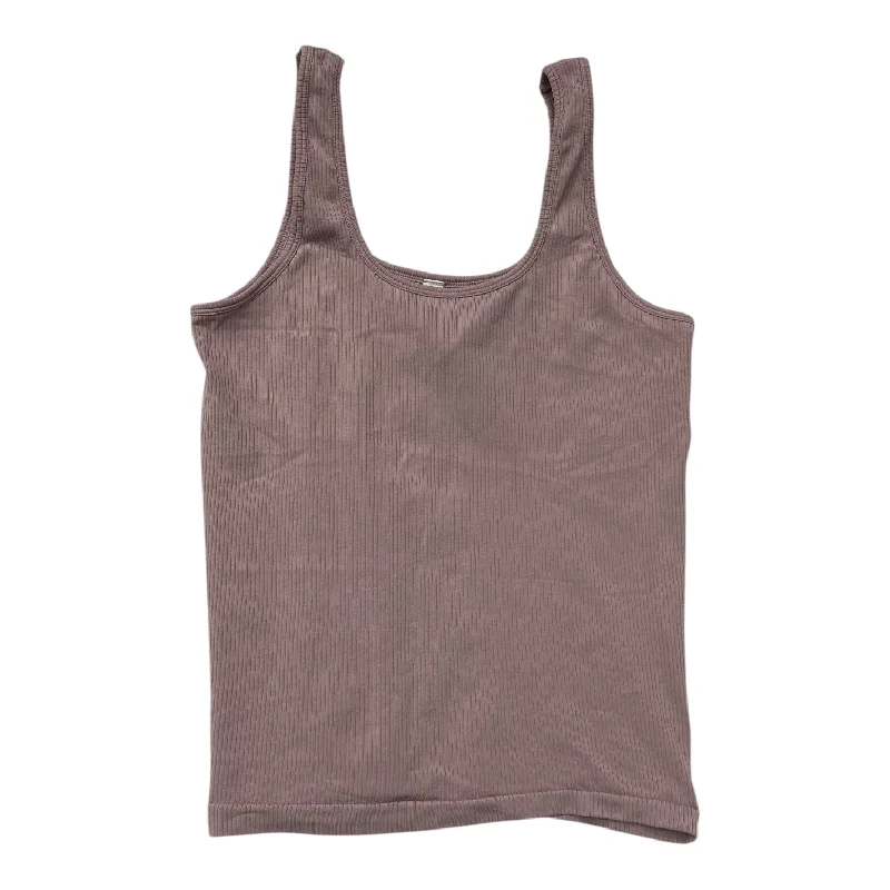 Athletic Tank Top By Athleta In Mauve, Size: L Hip Men's Retro
