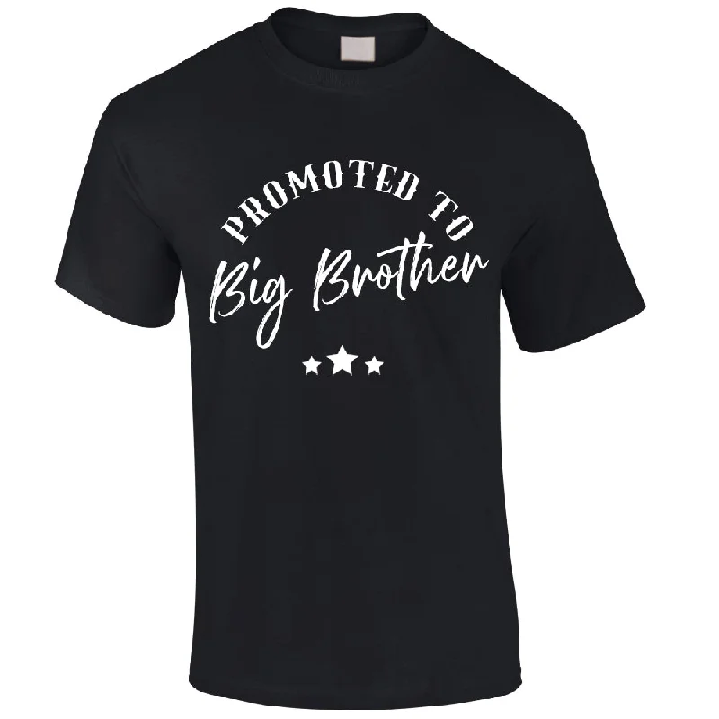 Promoted to Big Brother T-Shirt Bold Men's Animal