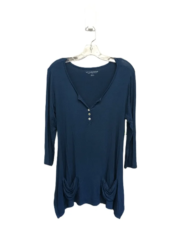 Top 3/4 Sleeve By Soft Surroundings  Size: M Unique Men's Patch