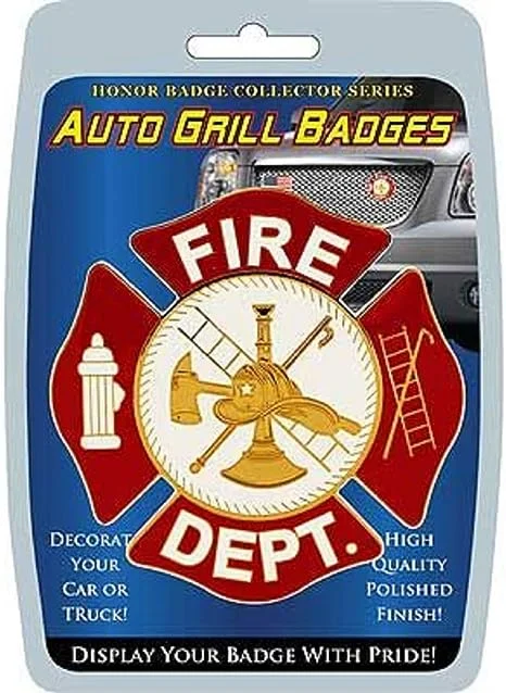 Auto Grill Badge Fire Dept Sporty Men's Tennis