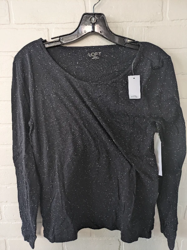 Top Long Sleeve Basic By Loft  Size: S Cool Men's Distressed
