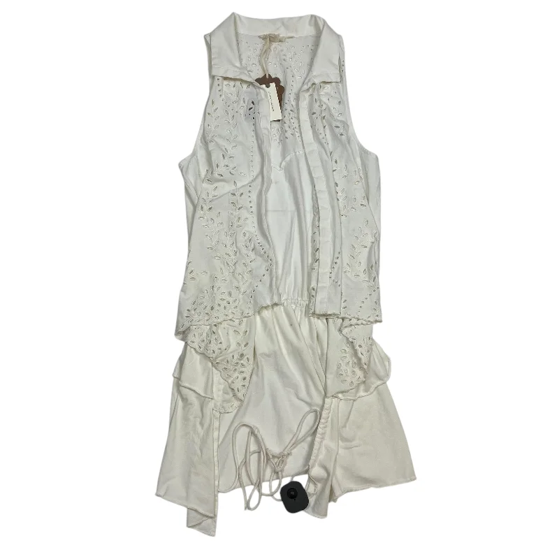 Vest Other By Forever That Girl In Cream, Size: M Trendy Men's Scandinavian