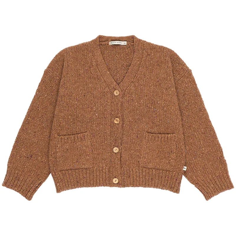 The New Society Tirso Cardigan Acorn Masculine Men's 
