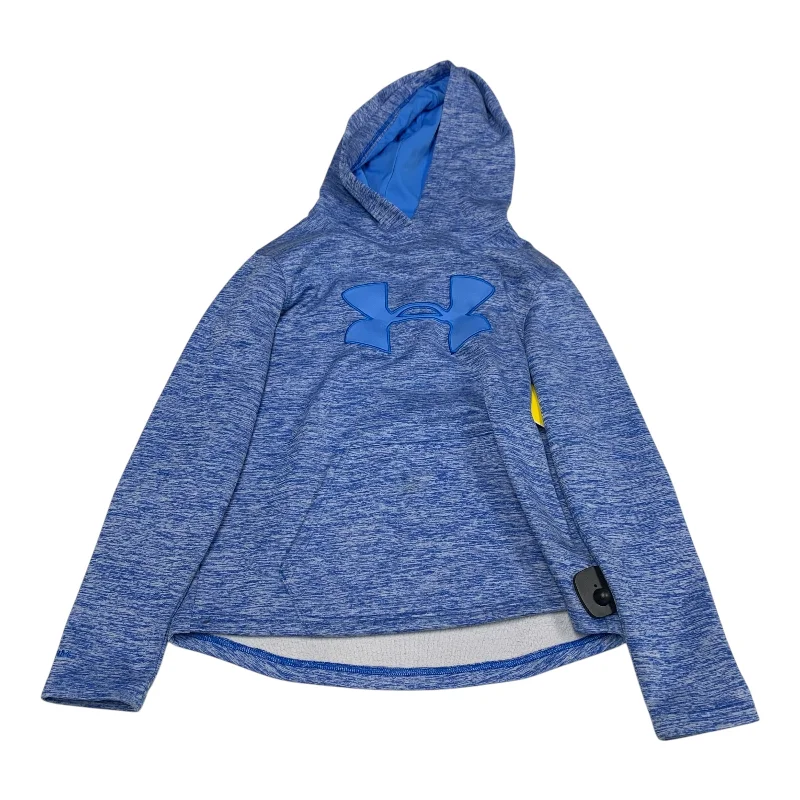 Athletic Sweatshirt Hoodie By Under Armour In Blue, Size: Xs Bold Men's Statement