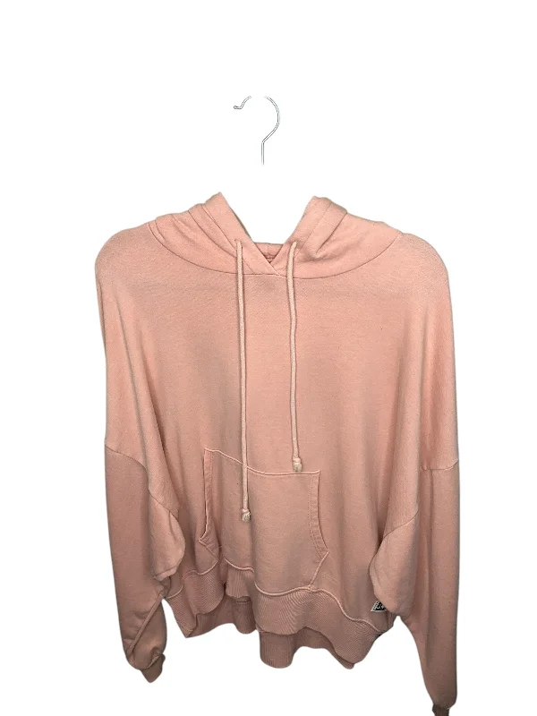 Sweatshirt Hoodie By American Eagle In Pink, Size: S Unique Men's Patch
