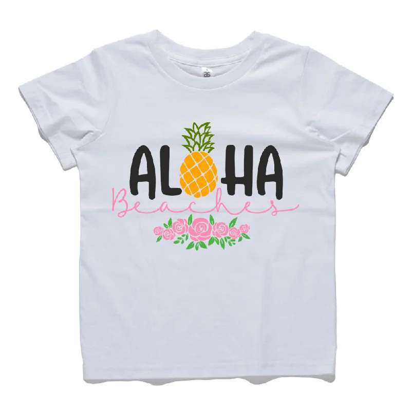 MRK Basics Summer Slogans White Tee Stylish Men's Tropical 