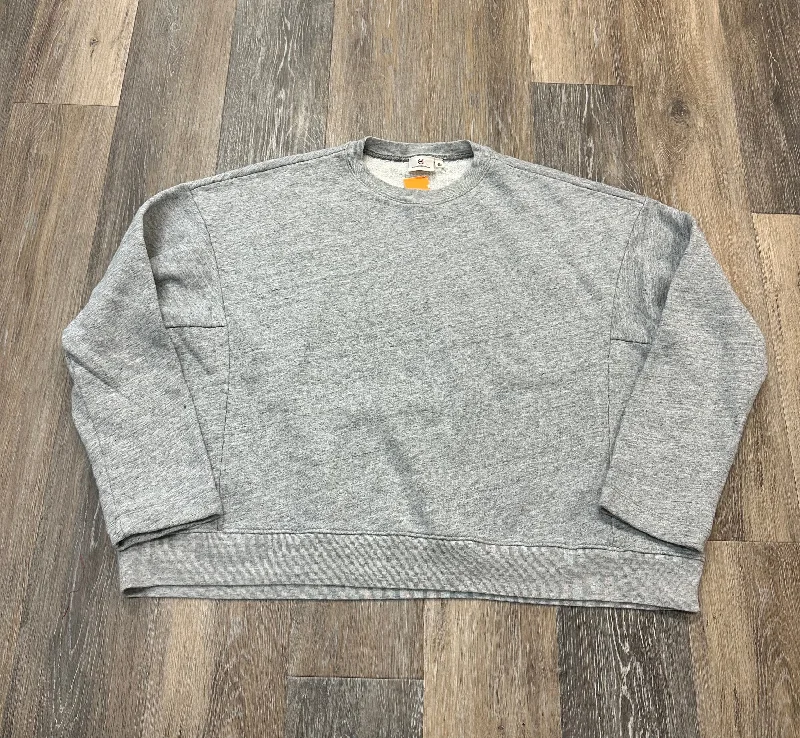 Sweatshirt Crewneck By Adriano Goldschmied In Grey, Size: M Stylish Men's Tropical 
