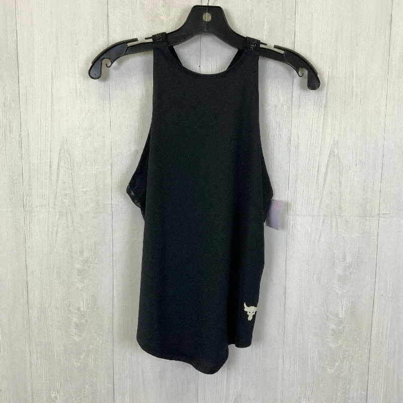 Athletic Tank Top By Under Armour In Black, Size: Xs Unique Men's Upcycled
