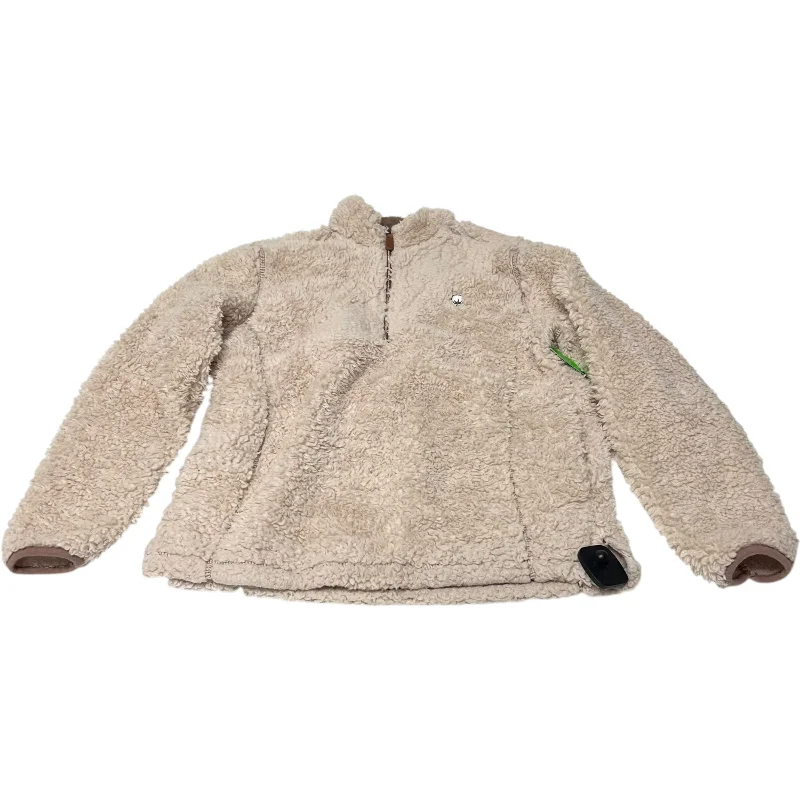 Sweatshirt Collar By Simply Southern In Cream, Size: Xs Youthful Men's Pop