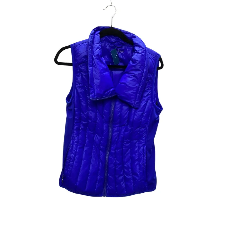 Vest Puffer & Quilted By Calvin Klein In Blue, Size: M Classic Men's Pin