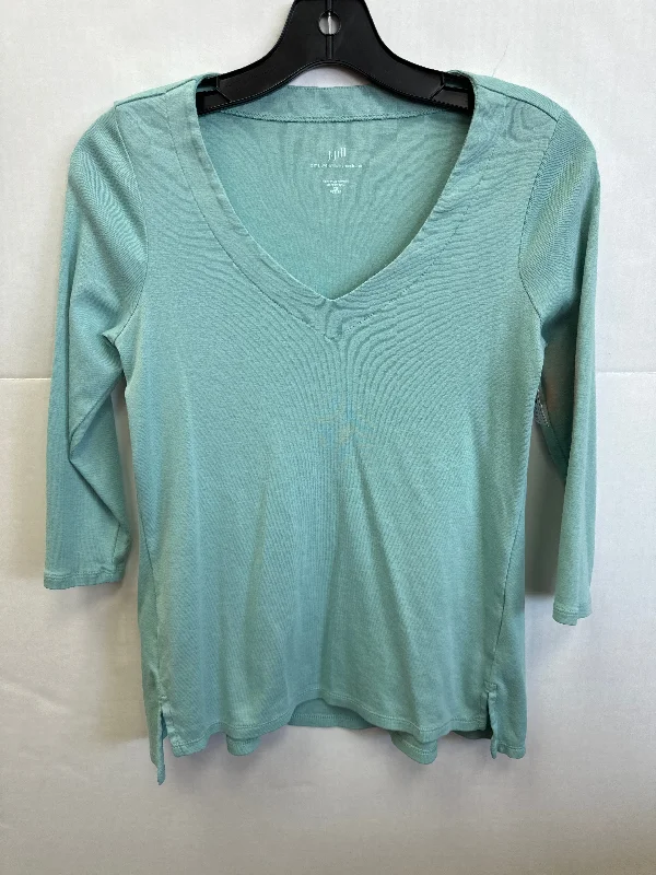 Top 3/4 Sleeve By J. Jill  Size: Petite   Xs Minimalist Men's Casual 