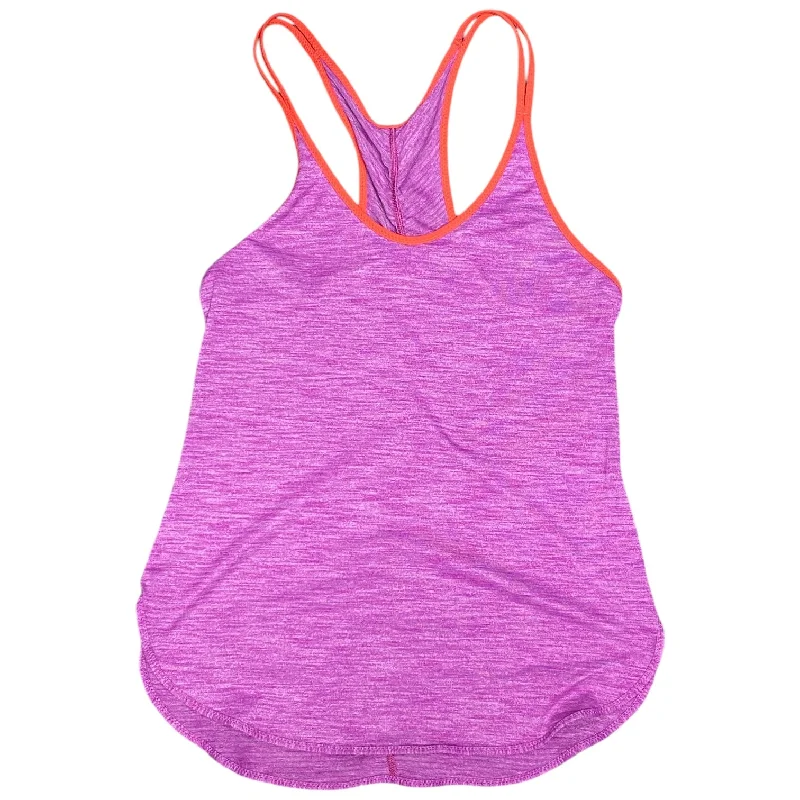 Athletic Tank Top By Lululemon In Purple, Size: Xs British Gentleman Style