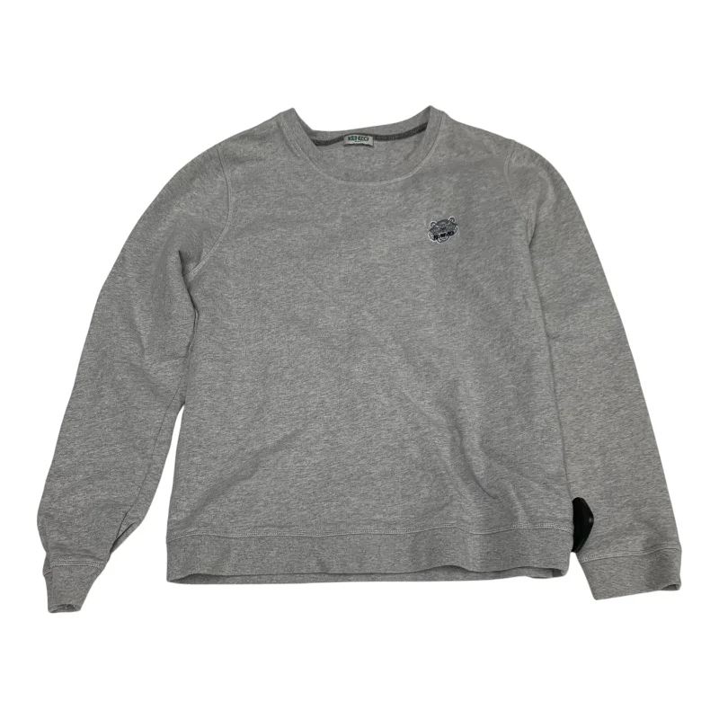 Sweatshirt Crewneck By Kenzo In Grey, Size: S Refined Men's Velvet