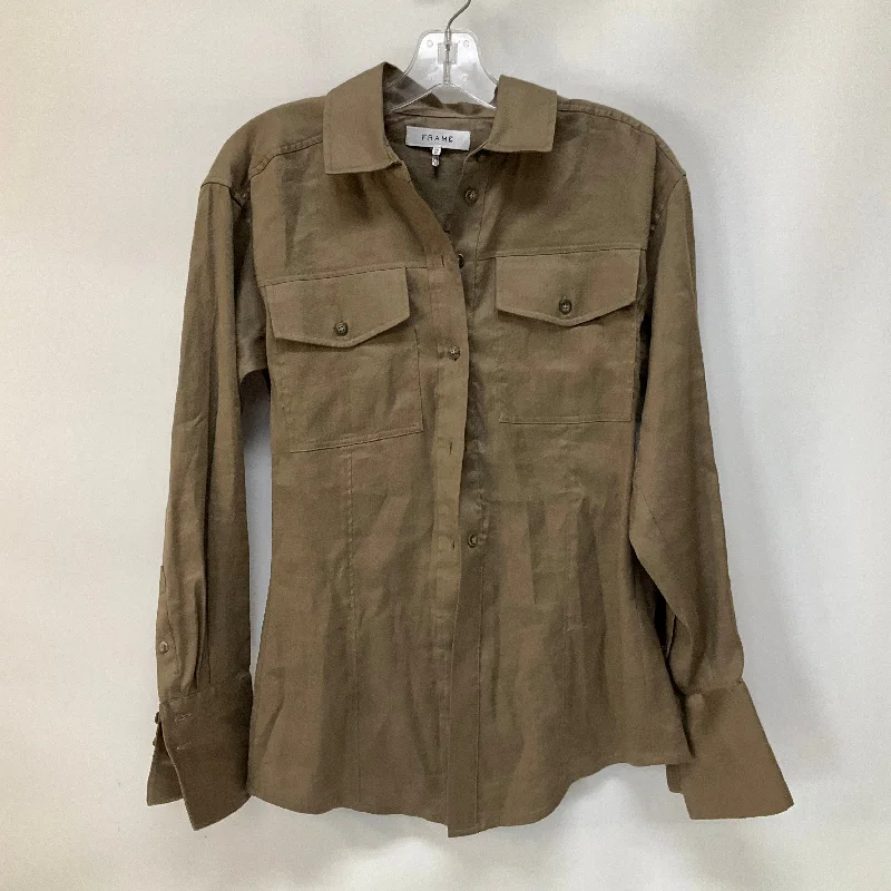 Top Long Sleeve By Frame  Size: Xs Dapper Men's 1920S