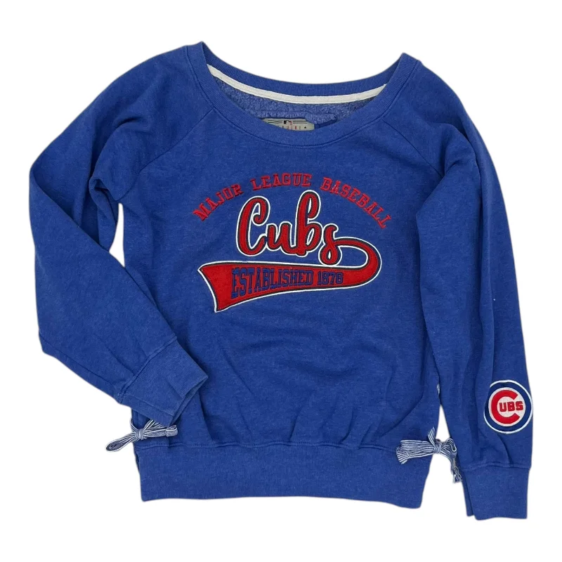 Athletic Sweatshirt Crewneck By Clothes Mentor In Blue, Size:L Earthy Men's Hemp