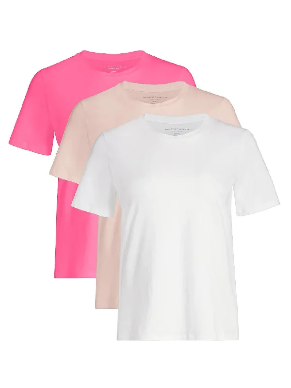 Cotton 'Silk Touch' Crewneck 3-Piece Gift Pack Trendy Men's Scandinavian
