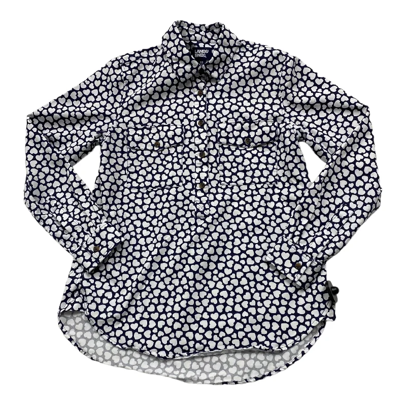 Top Long Sleeve By Lands End  Size: Xs Tailored