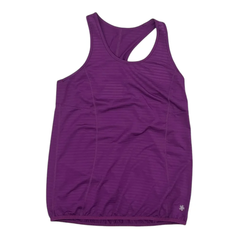 Athletic Tank Top By Tek Gear In Purple, Size:S Refined Men's European