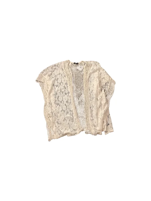 Vest Other By Torrid In Cream, Size: 1x Organic
