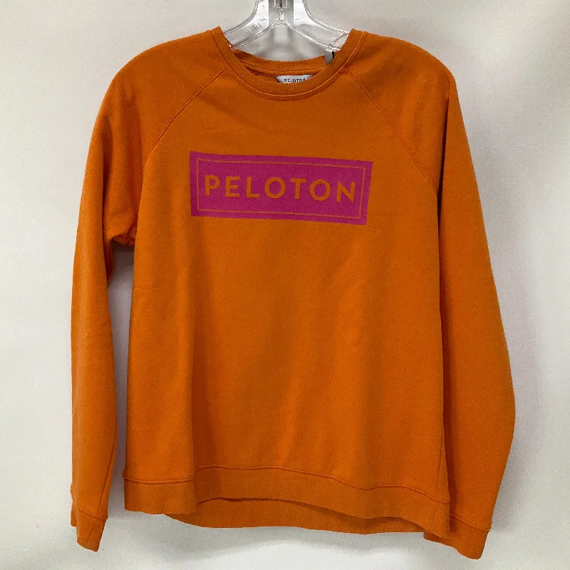 Sweatshirt Crewneck By Pendleton In Orange, Size: S Practical Men's Quick