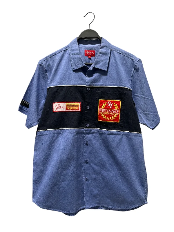 Supreme/Shirt/L/Cotton/BLU/ Monochromatic All