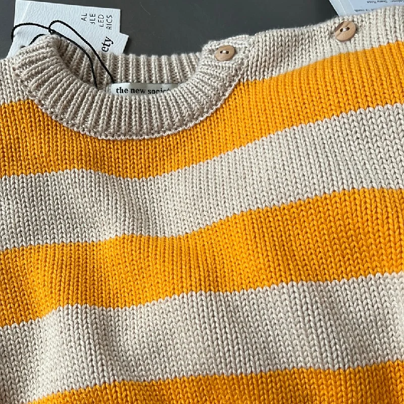 The New Society Emanuelle Baby Jumper Nocce Di Cocco & Apperol Minimalist Men's Casual 