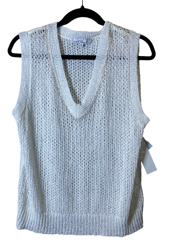 Vest Other By Red Haute In White, Size: Xl Masculine Men's Thick