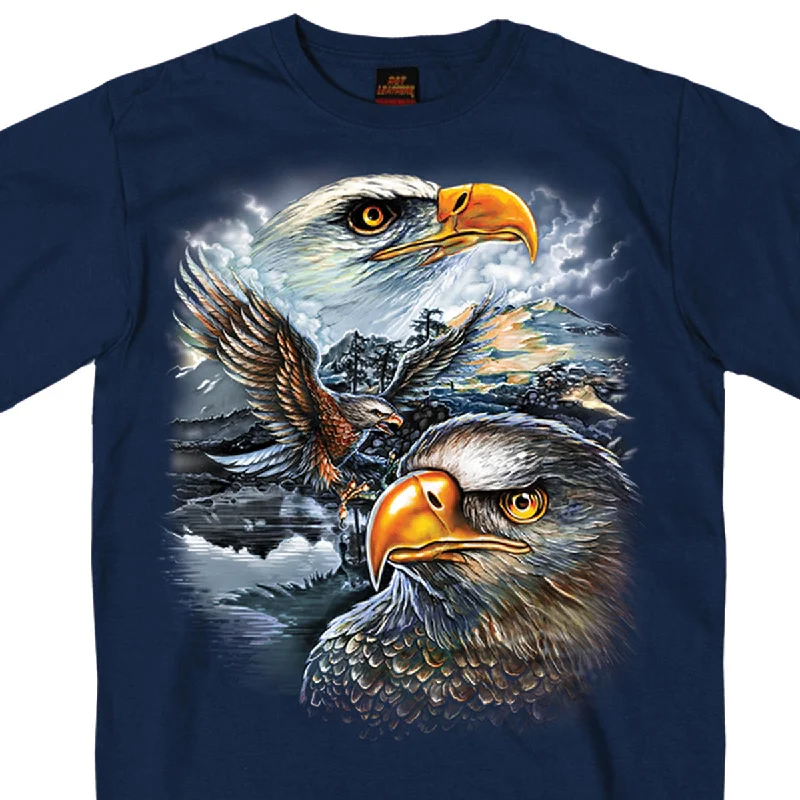 Majestic Eagle Shirt Sporty Men's Athleisure 