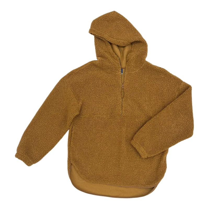 Sweatshirt Hoodie By Old Navy In Brown, Size:M Laid