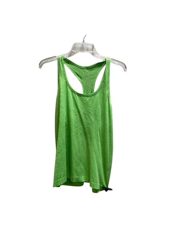 Athletic Tank Top By Lululemon In Green, Size: M Stylish Men's Neon