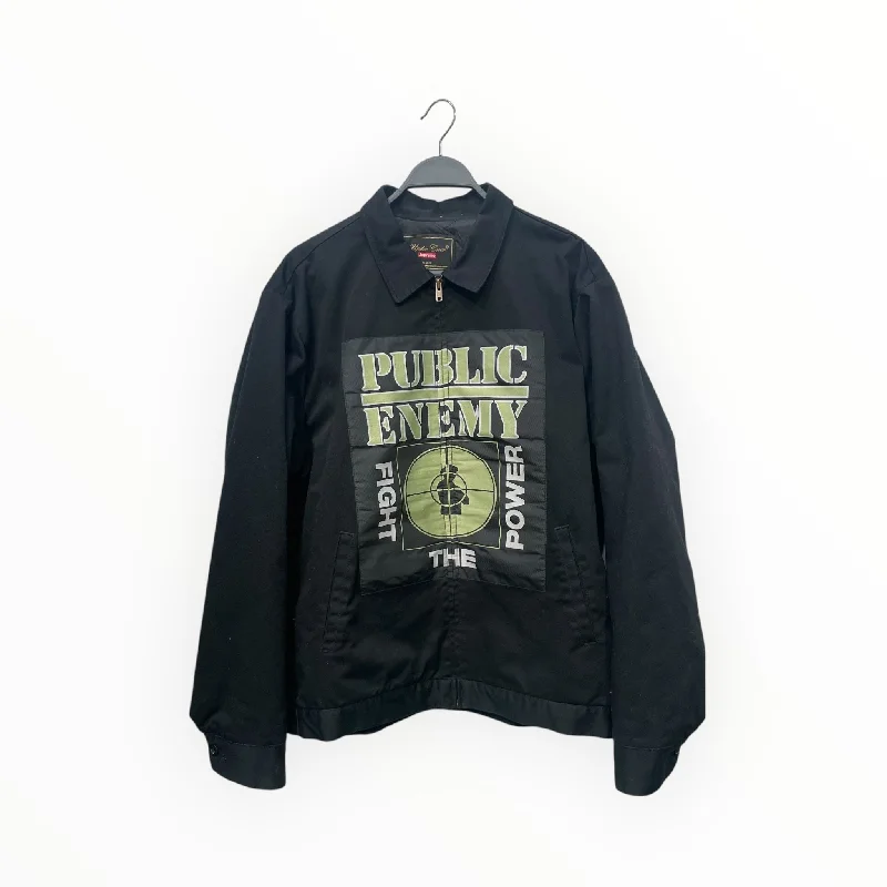 Supreme/Jacket/XL/BLK/ Sporty Men's Athleisure 