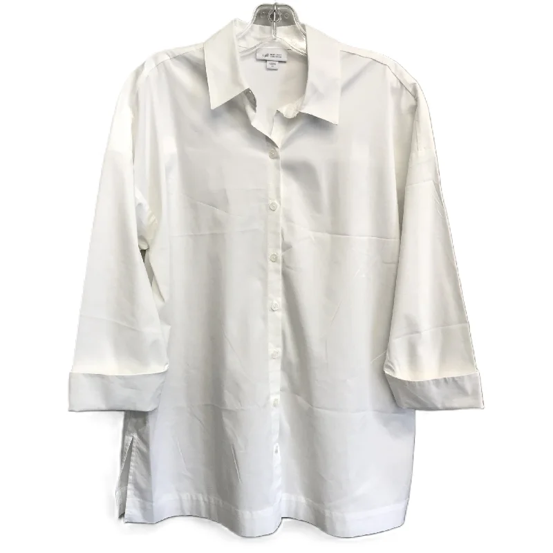 Top Long Sleeve By J. Jill  Size: Xs Refined Men's Classic 