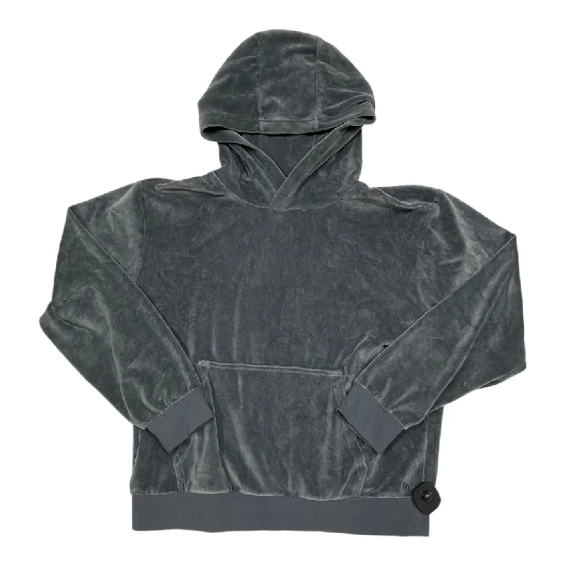 Athletic Sweatshirt Hoodie By TNA In Grey, Size: L Traditional Men's Wool