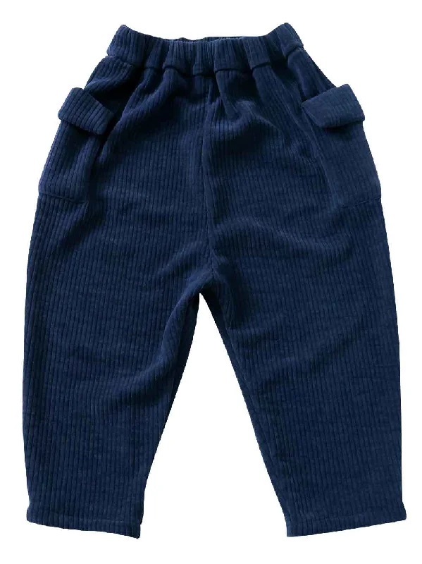 Black Sarouel Pants Laid