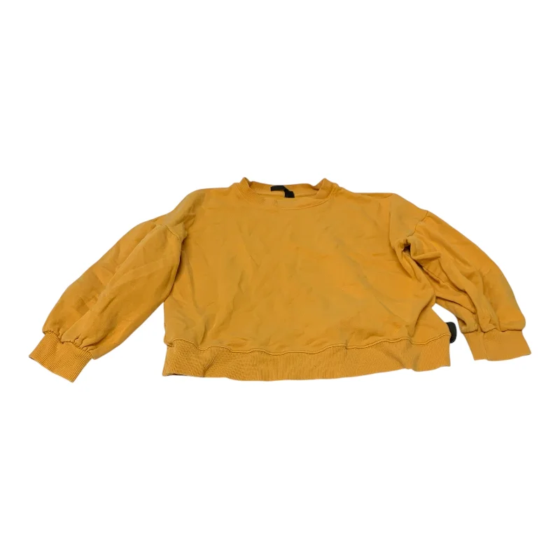 Sweatshirt Crewneck By Topshop In Yellow, Size: Xs Hip Men's Urban