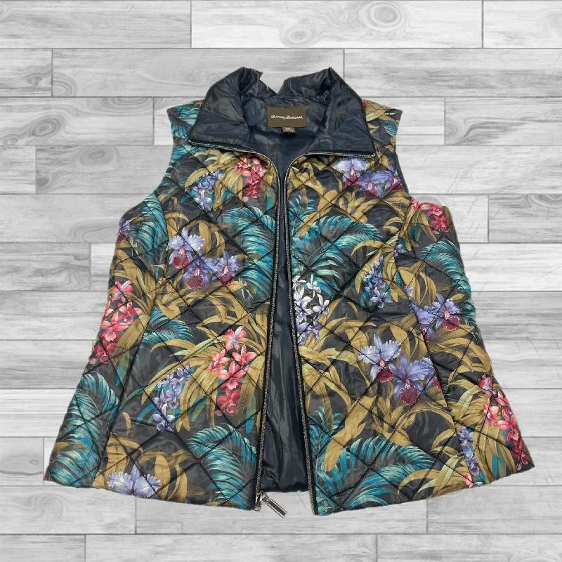Vest Puffer & Quilted By Tommy Bahama In Floral Print, Size: S Artistic Men's Hand