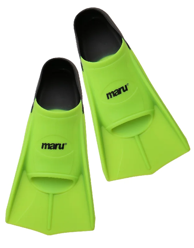 Training Fins - Lime/Black Stylish Men's Neon