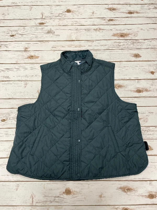 Vest Puffer & Quilted By Maurices In Green, Size: 2x Dapper Men's Bow