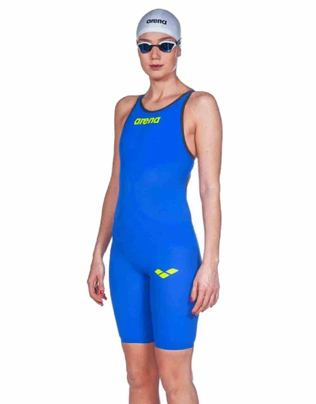 Powerskin Carbon Air 2 Full Body Short Leg - Blue and Grey Cozy Men's Sherpa