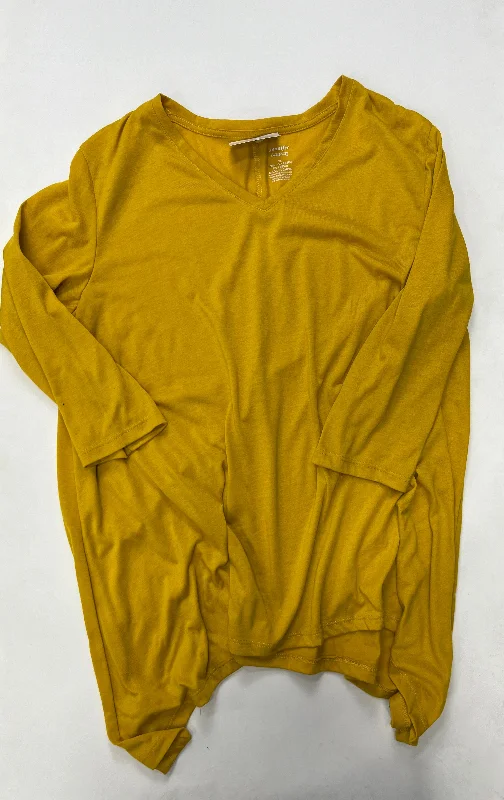 Top 3/4 Sleeve By Jennifer Lauren  Size: Xl Organic
